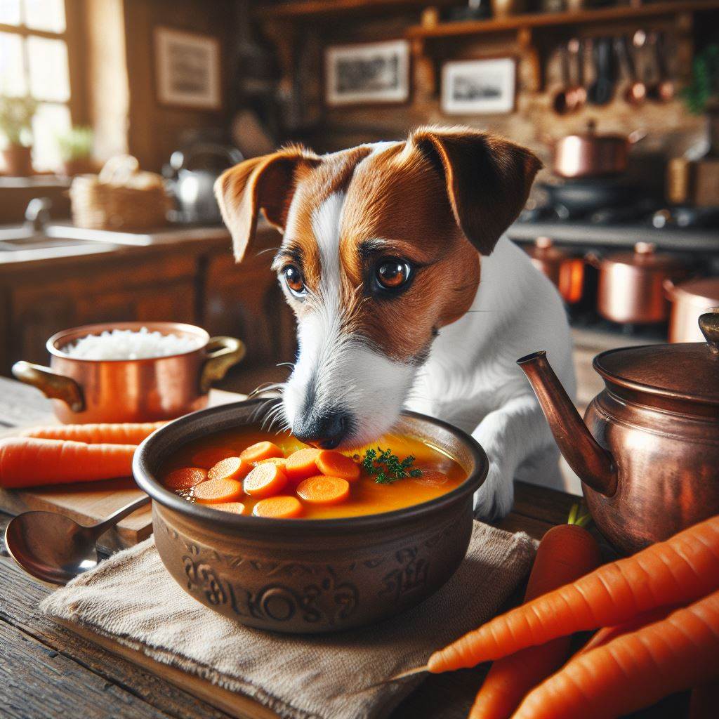 Morosche Karottensuppe für den Hund