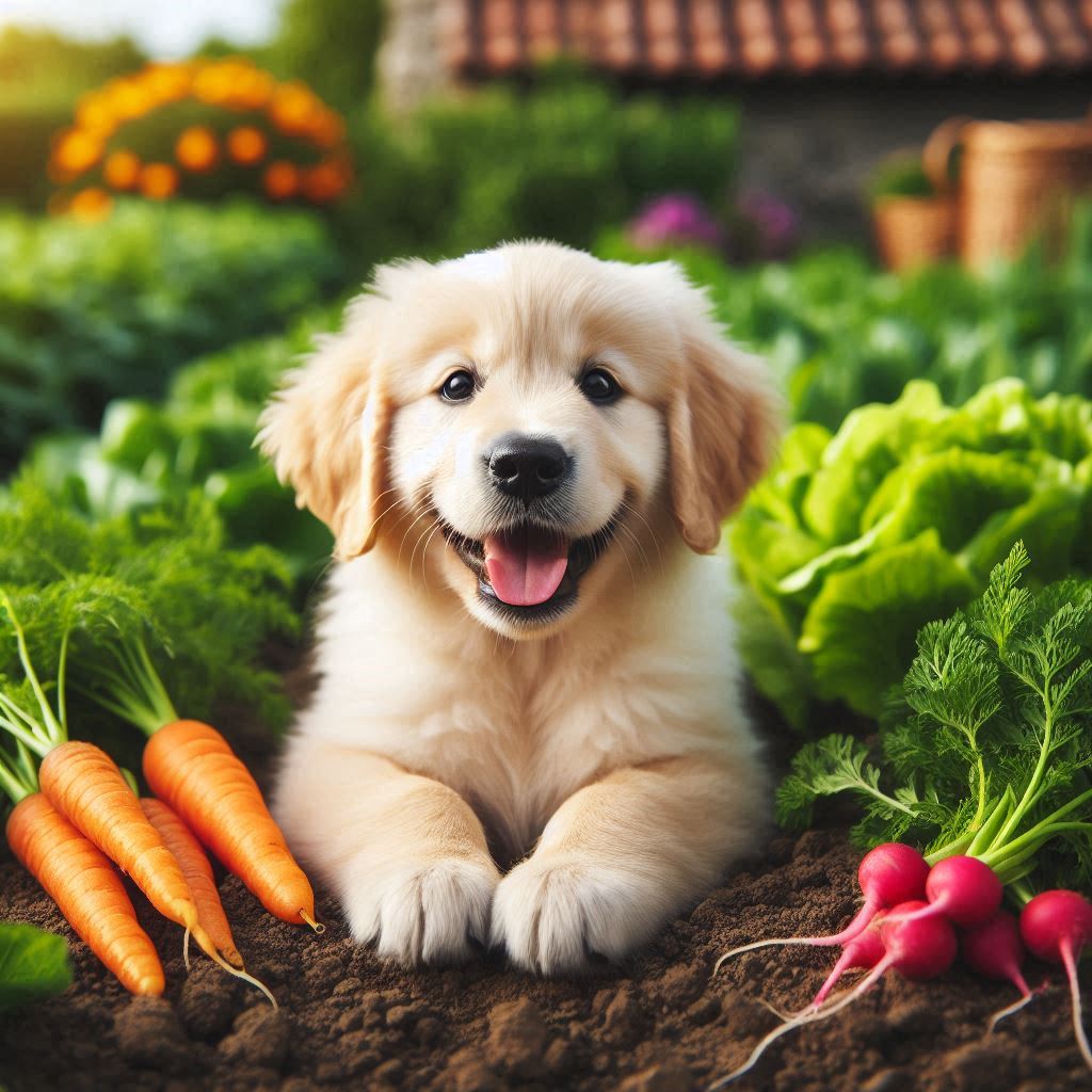 Herbstgemüse für Hunde